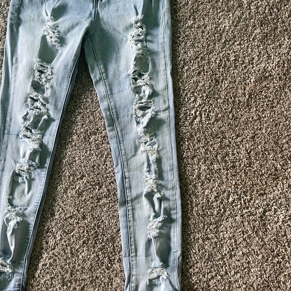 womens ripped jeans size 11 brand is almost there - Picture 3 of 12